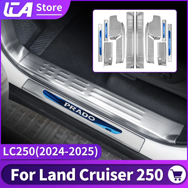 

For Toyota Land Cruiser 250 2024 2025 Prado LC250 1958 First Edition FJ250 Car Pedals and Parts/Pedal Cover,Upgraded Accessories