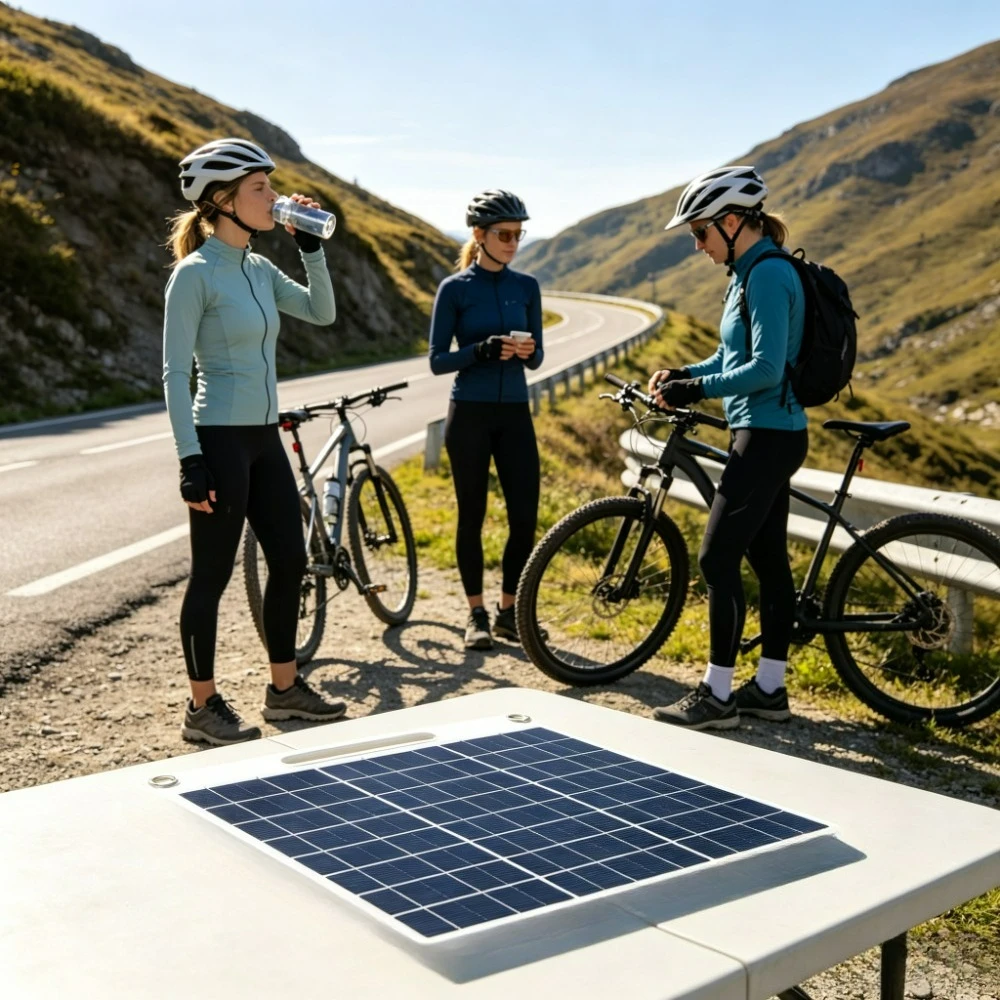 Solar Panel Charger Portable Water Resistant 15W 20W 5V Dual USB Fast Charger Outdoor Emergency Power for Camping Hiking RV