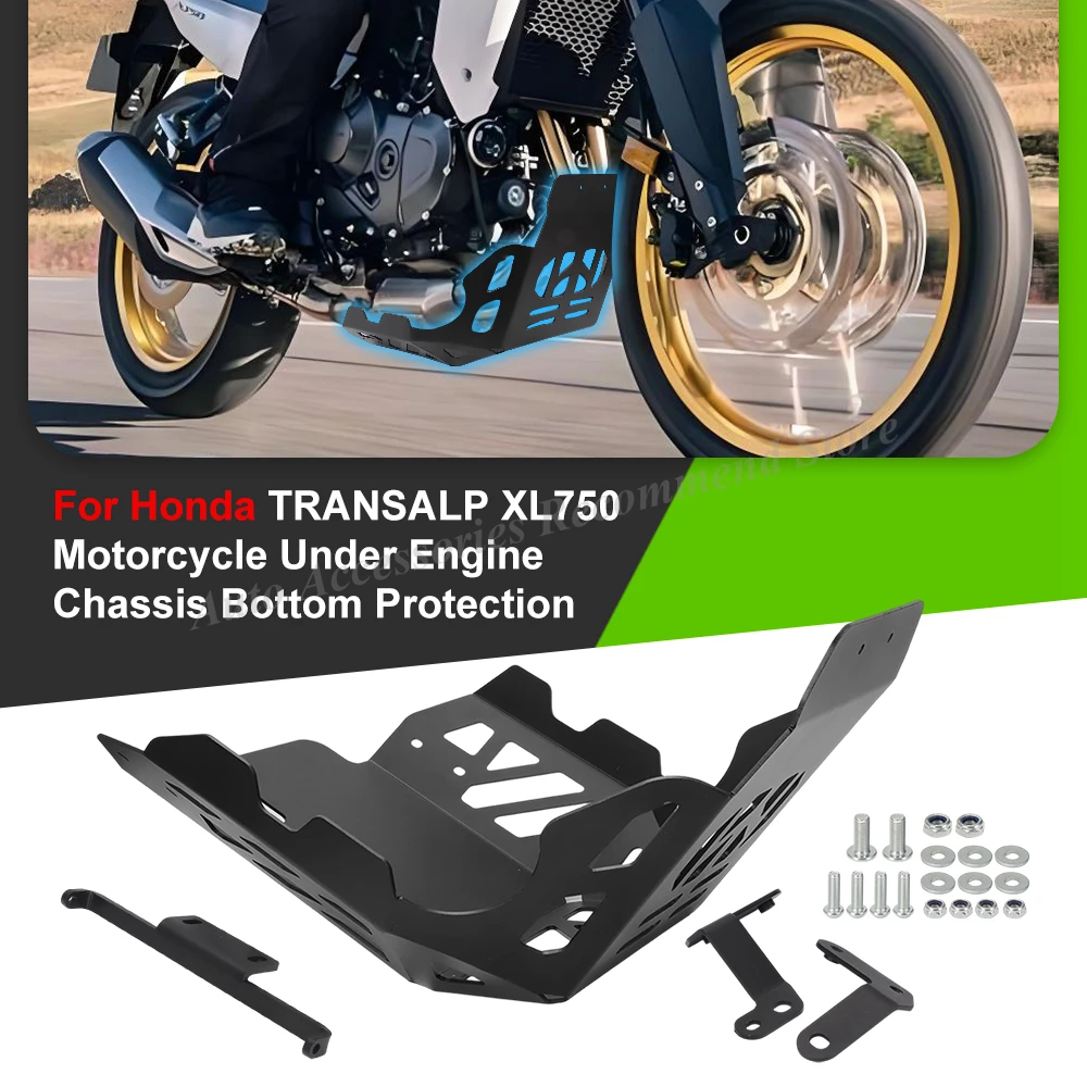 Unterfahrschutz für Honda XL750 Transalp XL 750 Motorradzubehör Motorschutzabdeckung Chassis-Unterschutz