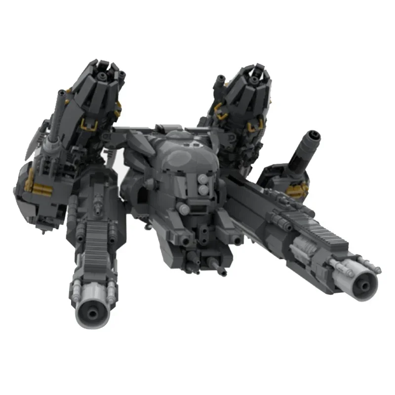 Ruimte Militair Model Moc Bouwstenen Orbital Assault Gunship Technologie Modulaire Blokken Cadeau Kerst Speelgoed DIY Sets Montage