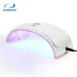 SunS6 Nail Dryer 48W UV LED Nail Lamps Smart Sensor 30s/60s Time Setting Machine for Curing Gel Polish Drying