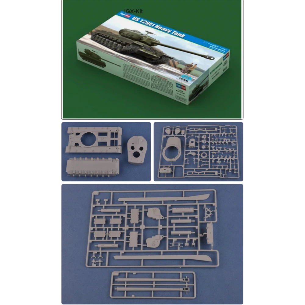 

Hobbyboss 84510 Масштабная модель тяжелого танка США T29E1 в масштабе 1/35, набор для сборки из пластика, игрушка-конструктор для хобби и рукоделия