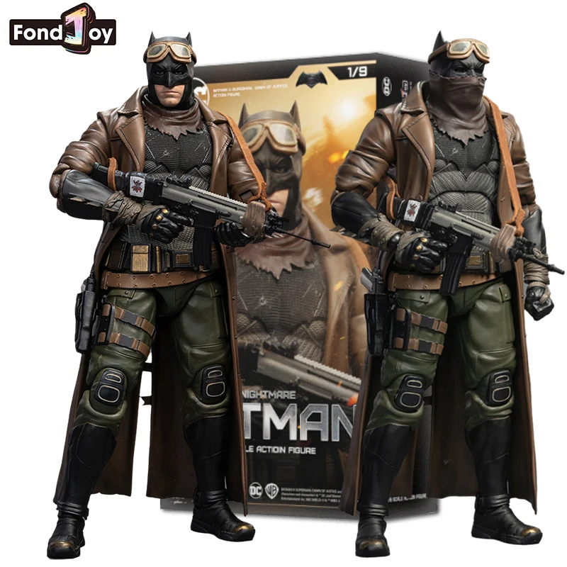 

BVS Batman Fondjoy Nightmare Desert Batman 19 см Фигурка DC Персонажи фильмов Коллекционная модель ПВХ Модель Подарок на день рождения для мальчиков