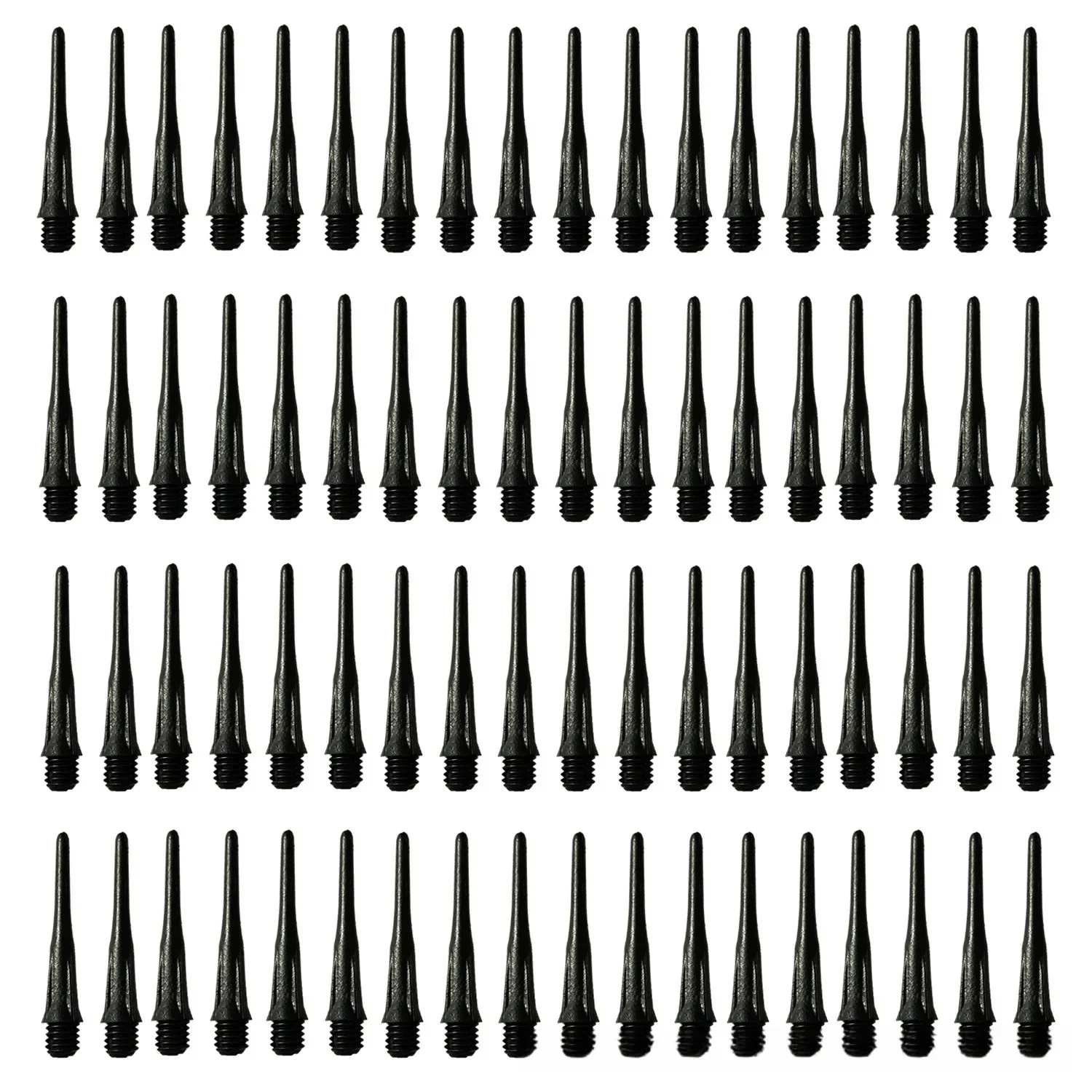 100PCS 25mm 2BA Professional Nylon Soft Tip Darts And Electronic Points Accessories