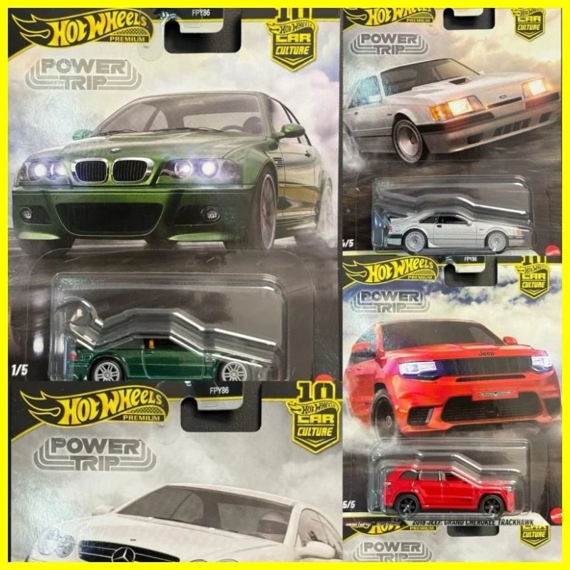 

Коллекционная модель автомобиля Hot Wheels Premium BMW M3 Car Culture Power Trip Series 2026 года, масштаб 1/64, металлическая литая машинка Real Riders, Fpy86