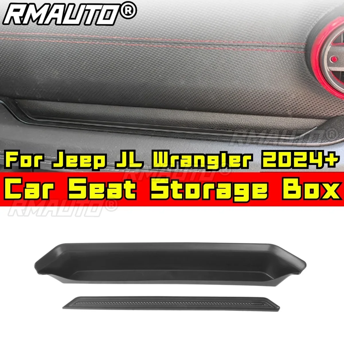 Car Side Storage Rack Mobile Phone Holder Cup Holder for Jeep JL Wrangler 2024+ Body Kit Car Accessories
