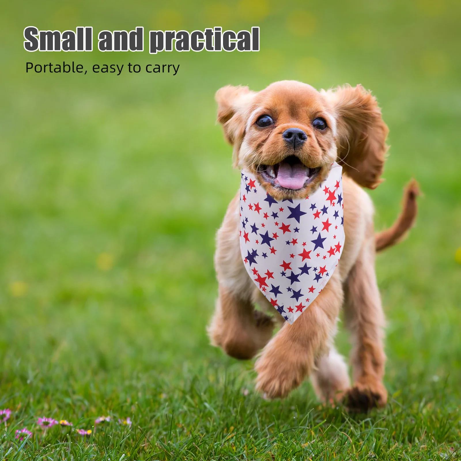 

3Pcs Pet Drool Bibs Star Design Soft Adjustable Dog Bib Scarf for Grooming Outdoor Wear Trendy Triangle Bandana for Cats and