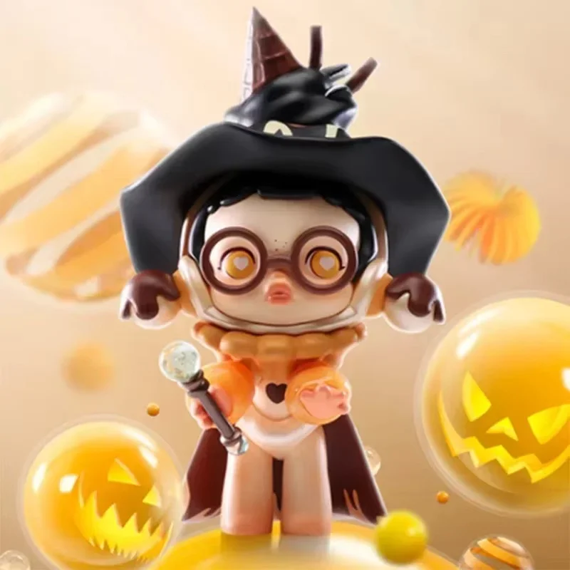 

POP MART Skullpanda Candy Monster Town Mystery Box Anime PVC Original Action Figure Collection Model Desktop Ornaments Doll Toys