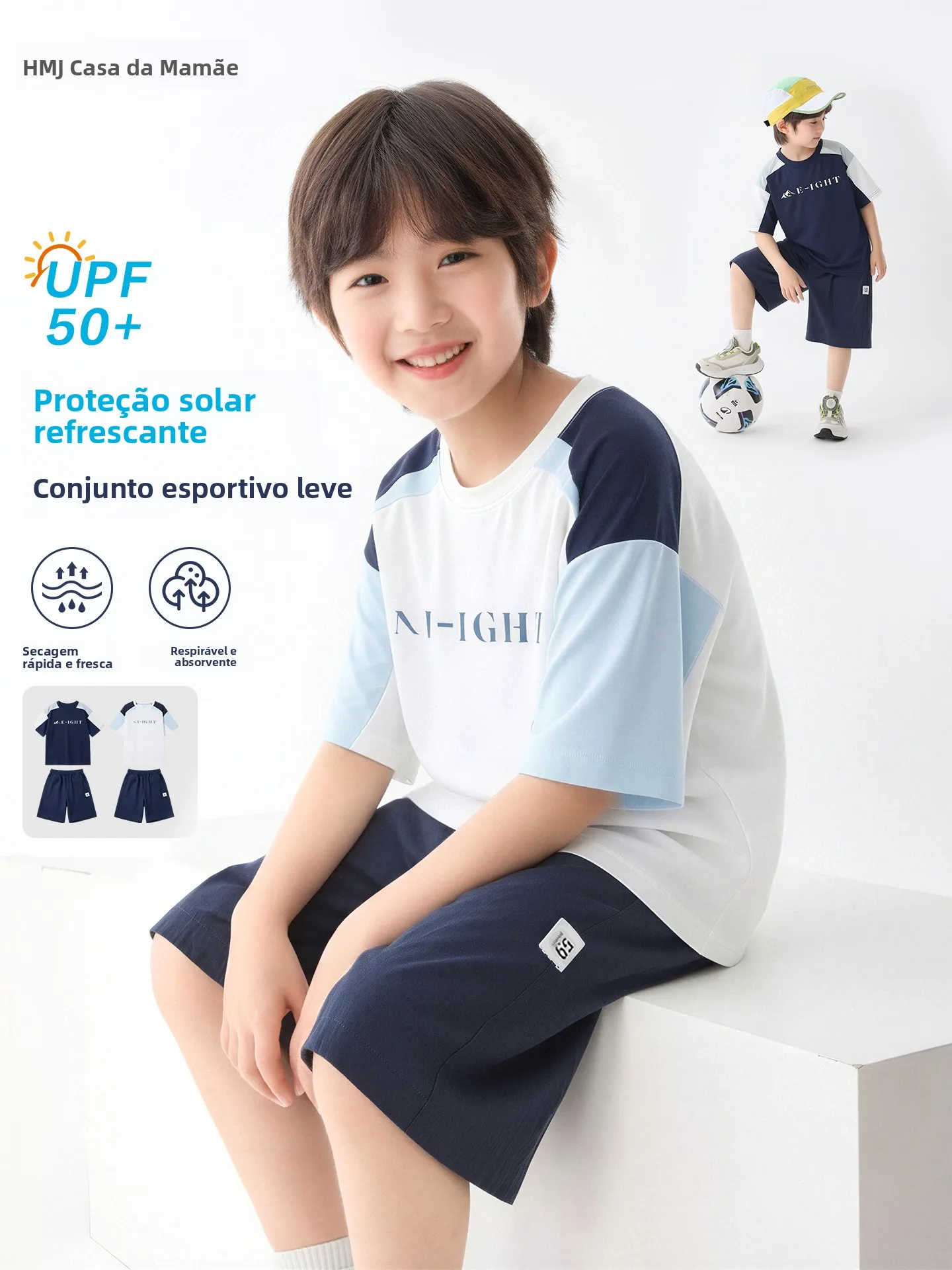 cool-sensation-thin-sporty-two-piece-set-for-boys-summer-breathable-quick-dry-moisture-wicking-short-sleeve-shorts-outfit