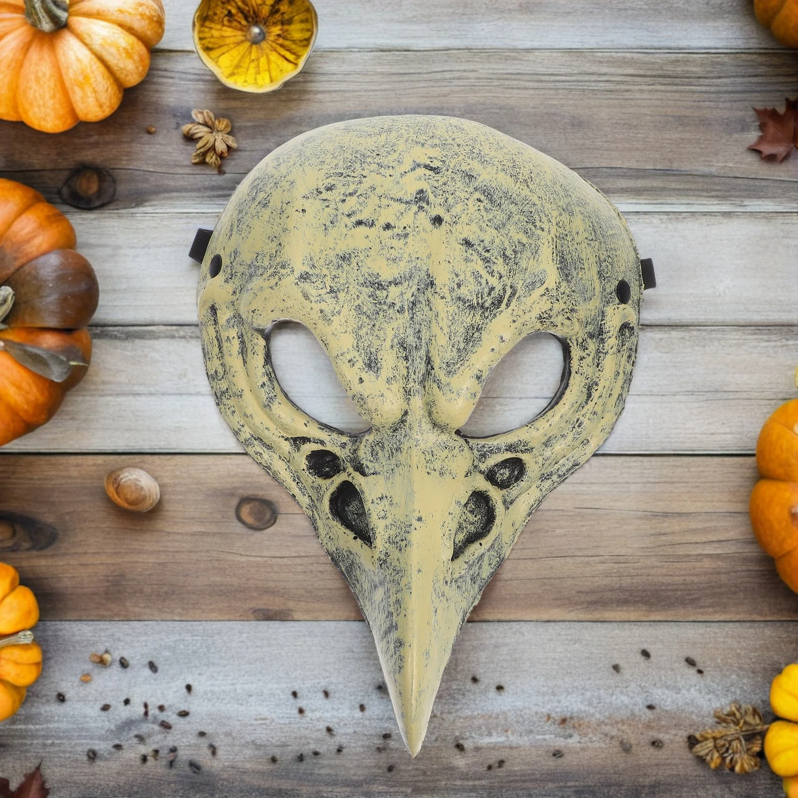 หน้ากากกะโหลกฮาโลวีน รูปทรงหัวนกสมจริง อุปกรณ์ประกอบคอสเพลย์สำหรับผู้ใหญ่ ผู้หญิง งานปาร์ตี้ งานแฟนซี หน้ากากสัตว์น่ากลัว ชุดแต่งกายกระดูก