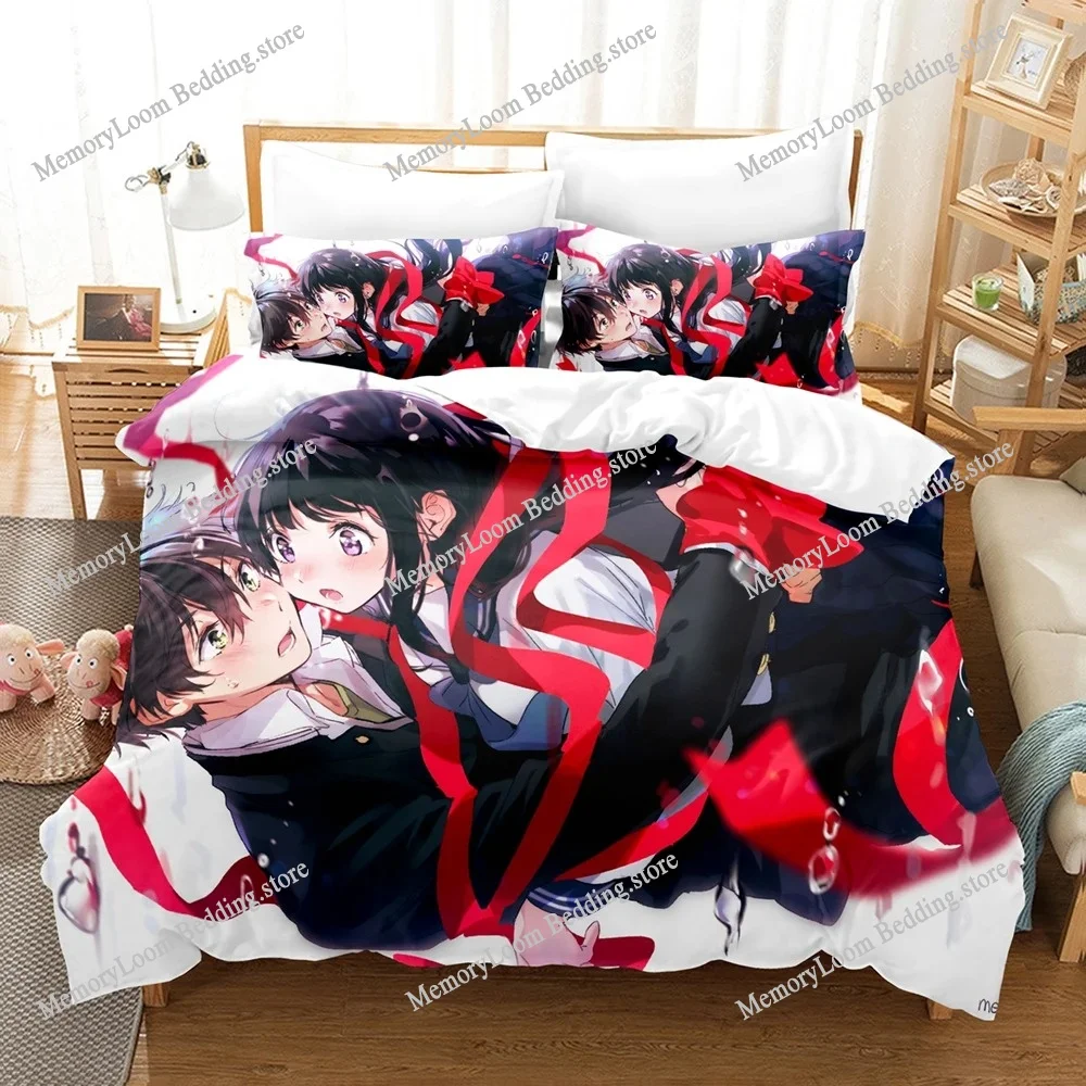 

Anime Fruits Basket Bedding Sets Duvet Cover Set with Pillowcase Twin Full Queen King Bedclothes Bed Linen Home Textile