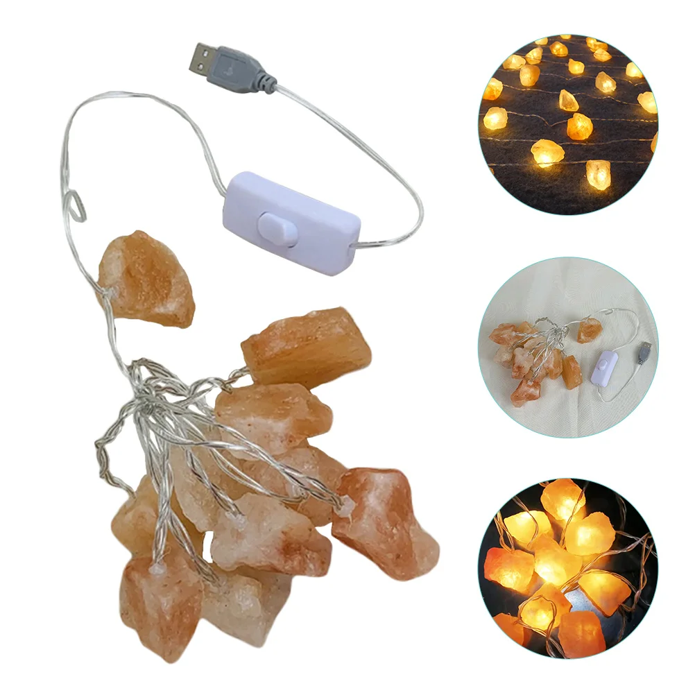 

Light Light String Himalayan USB Powered Decor Bedroom Garden Neon Signs Aesthetic Night Soft Long Safe