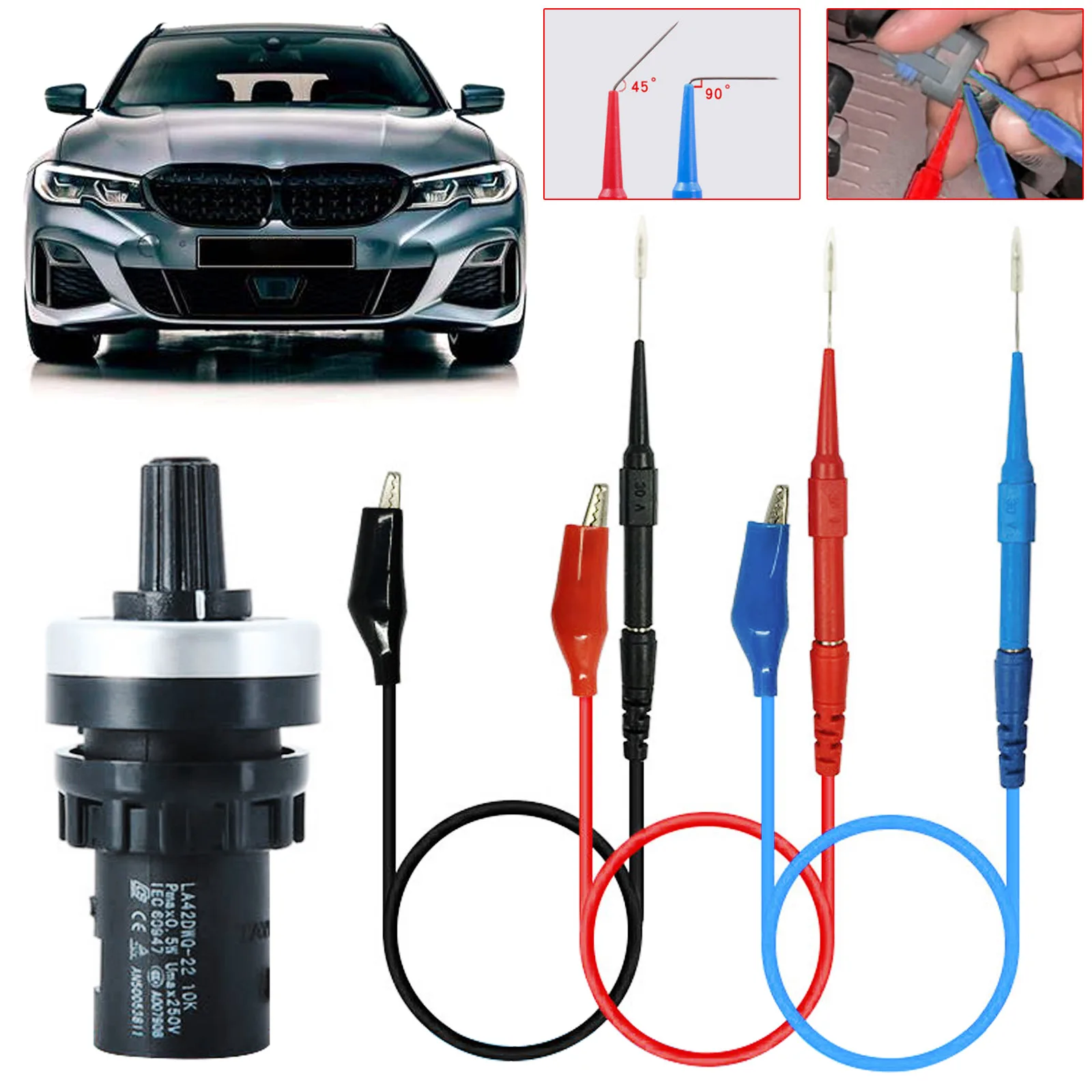 New Style Auto Car Circuit Tester Sensor Signal Resistance Simulator Fuel Diagnostic Tool Analog Generator Resistance Senso