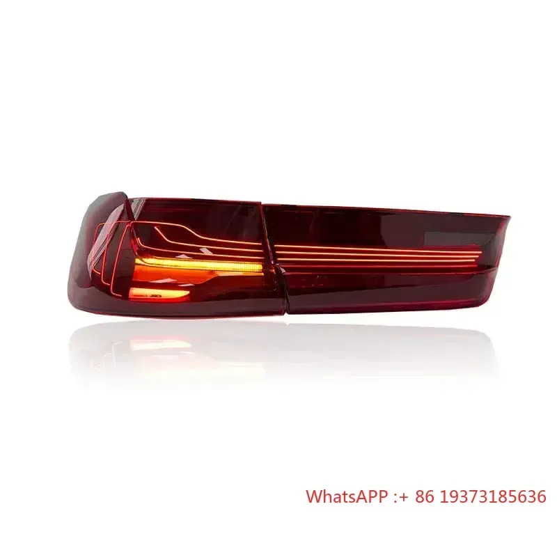 Modified to M4 CSL LED taillight tail light for BMW 3 series G20 G80 320i 2019 + taillight assembly G80 LCI rear lights