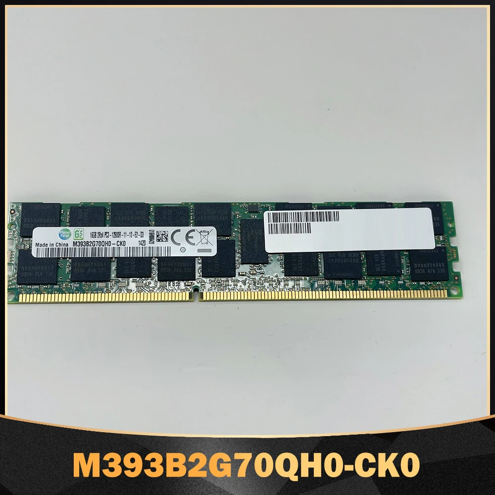 

1PCS 16GB 16G 2Rx4 PC3-12800R DDR4 1600 ECC REG Server Memory For Samsung RAM M393B2G70QH0-CK0