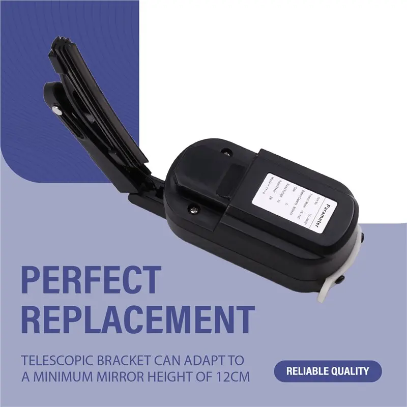 A33K-Rechargeable Motorcycle Helmet Wiper Universal Waterproof Helmet Windshield Wiper For Most Visor Helmet Electric Wiper 4