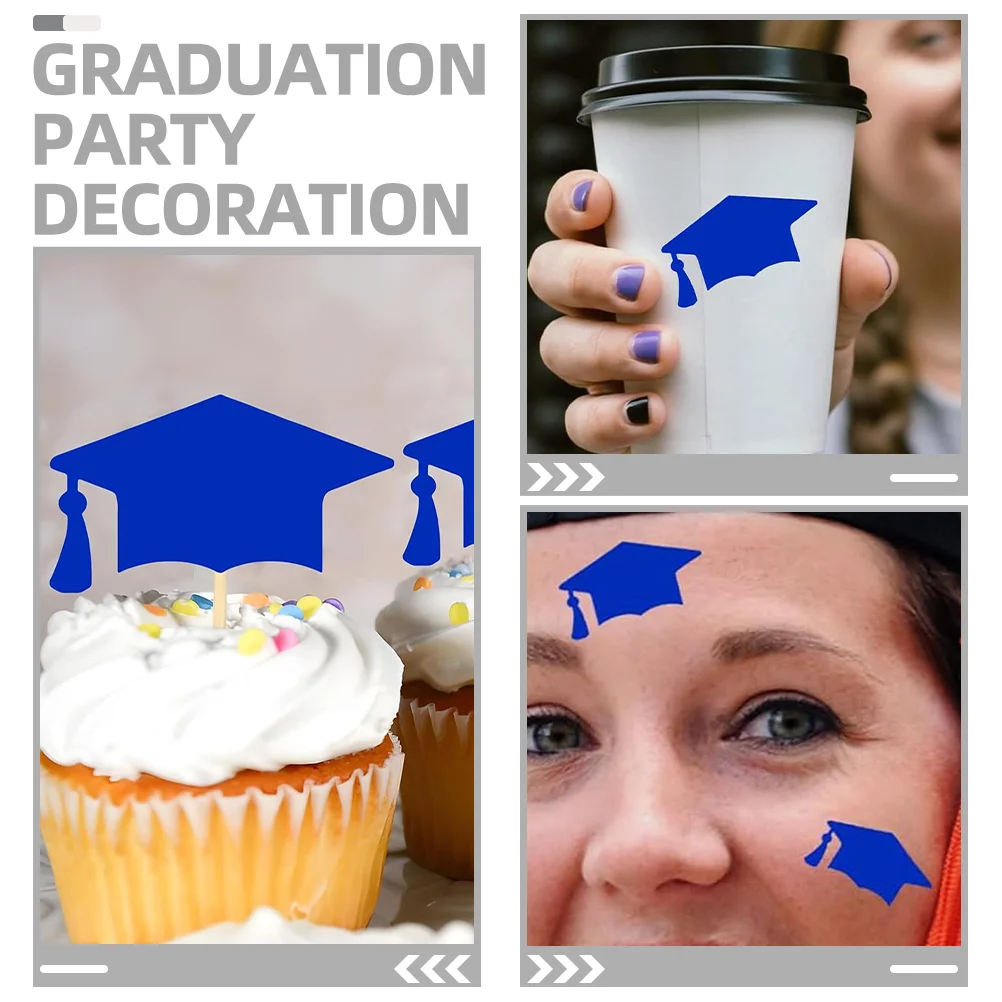 

20 листов наклейки на выпускной колпачок, клейкие этикетки «сделай сам» для подарочных пакетов, конвертов, блокнот, украшение для выпускной вечеринки