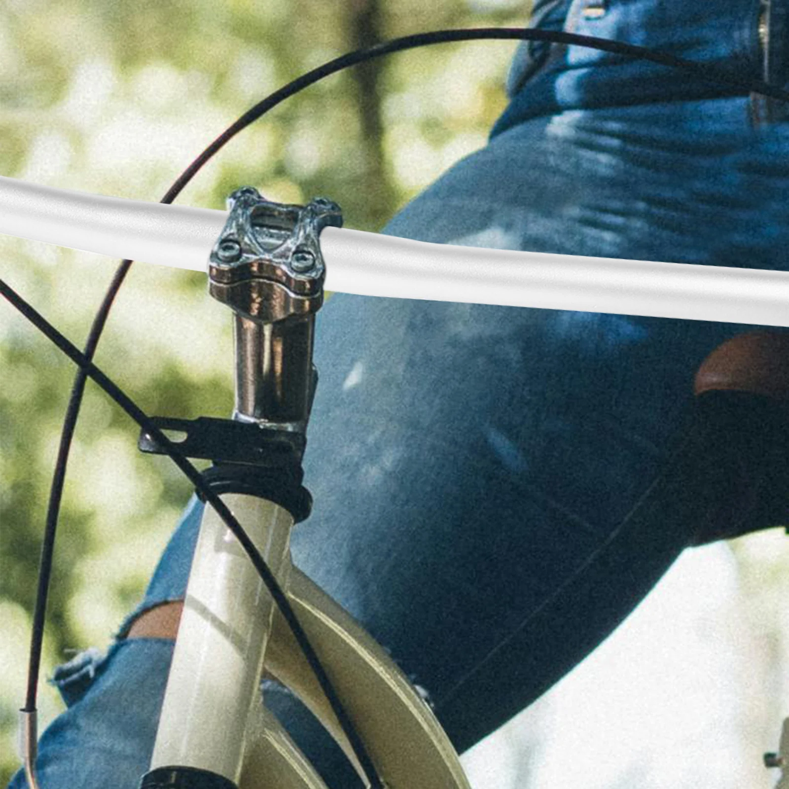 

Aluminum Alloy Straight Handlebar Sturdy Durable Bike Replacement Part Smooth Grip For Mountain Road Bicycle Outdoor