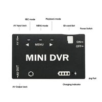 【Last-Chance!】New Mini DVR Module NTSC / PAL Switchable Built-In Battery Video Audio FPV Recorder For RC Models Airplane Racing