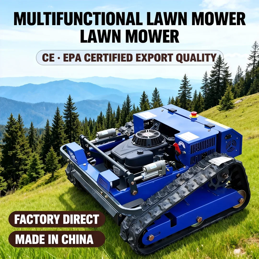 

Самоходная газонокосилка со скидкой по индивидуальному заказу — вездеходный робот с нулевым поворотом и дистанционным управлением, ширина резки 550 мм