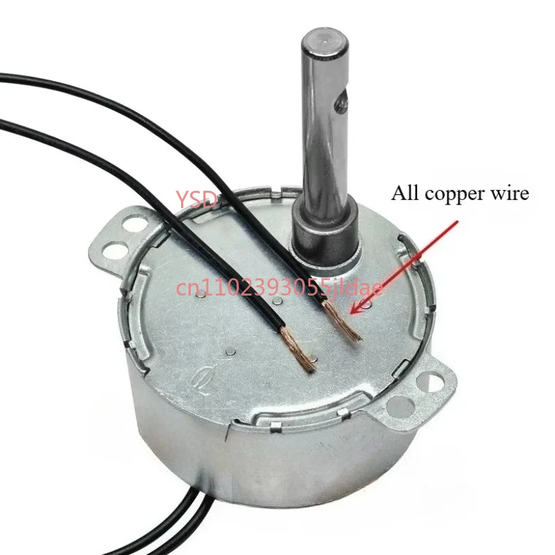 2.5/3 RPM Oscillating Motor for Industrial Electric Fan Repair Accessory 1PCS