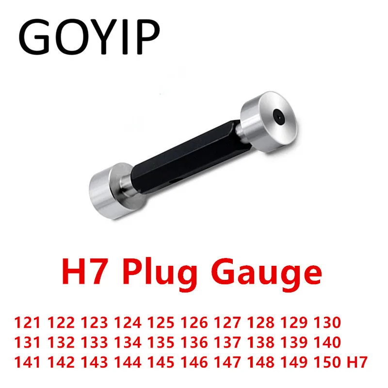 

121 122 124 126 127 128 129 130 132 135 142 145 148 149 150 H7 Smooth Plug Gauge GO NO-GO Gage Support Customization