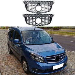 Przednia wyścigowa osłona do liftingu górny zderzak chłodnica GTR Grill w stylu Panamerica do Mercedes-Benz Citan W415 2012-2020 A4158880023