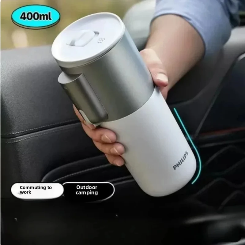 PHILIPS WP2773 316 Stainless Steel Liner Real-time LED Light Digital Display Constant Temperature Travel Water Heater