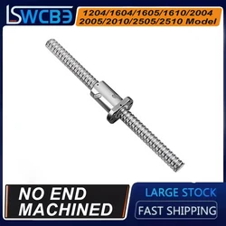 CNC Machine Tool Ball Screw Round Hole Nut 1204 1604 1605 1610 2004 2005 2505 2510 High-Speed Transmission Module Any Length
