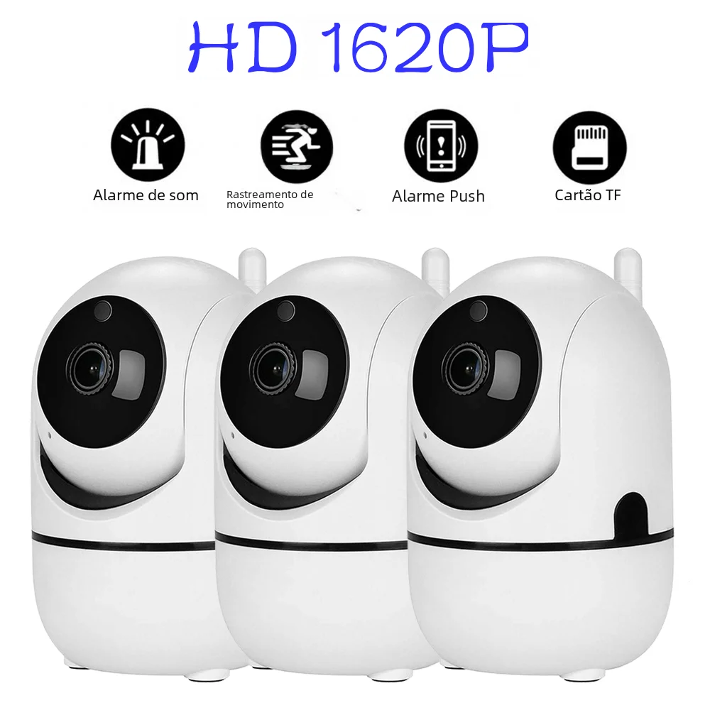1620p ip wifi câmera ycc365 plus casa inteligente rastreamento automático rede de visão noturna completa sem fio cctv vídeo câmera segurança do bebê