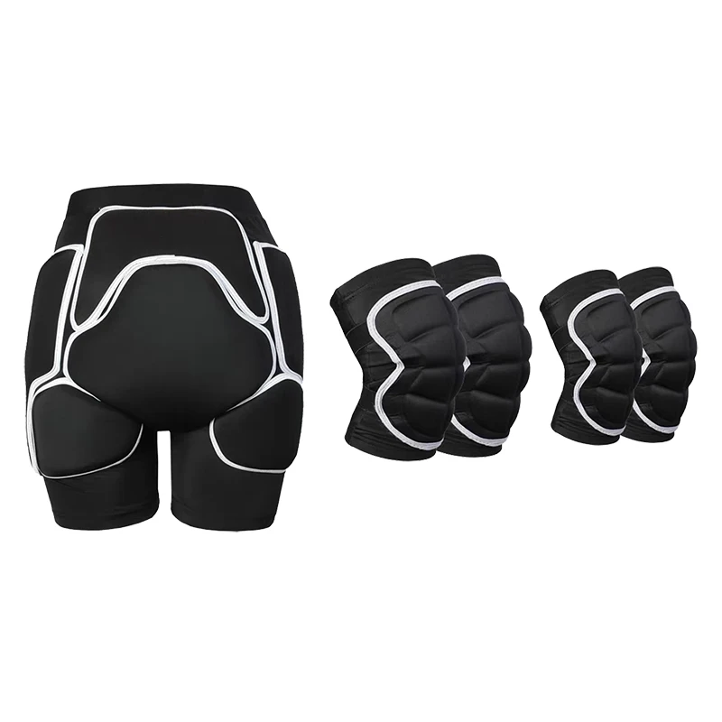 2026 Outdoor Skateboard Hip Protection Shorts with Sponge Filling Ski & Motorcycle Sports Shorts Durable Comfortable