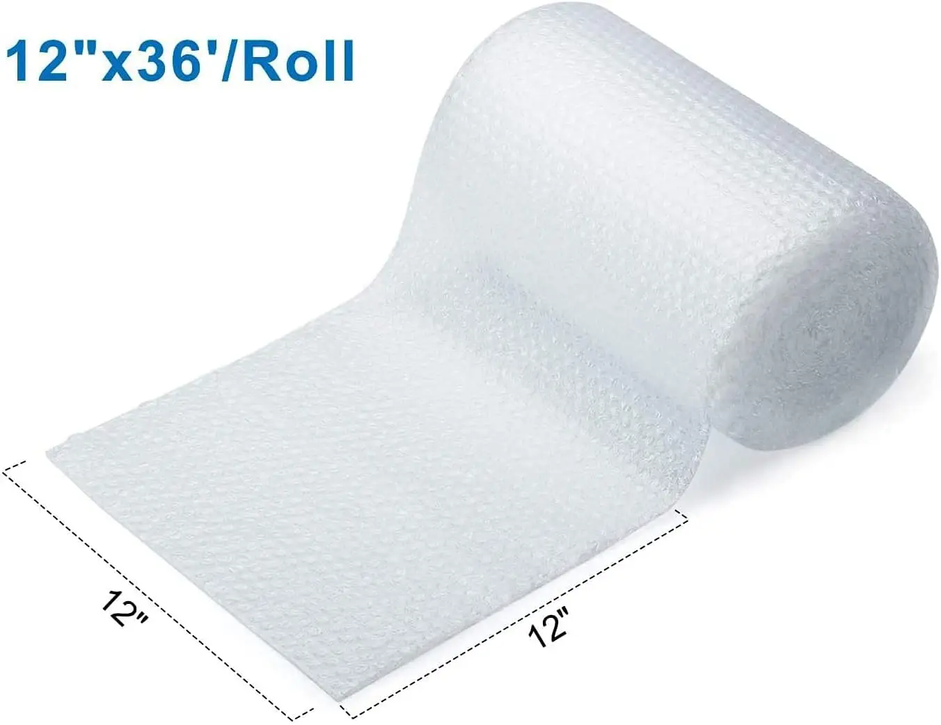 11m Length, 30cm & 40cm Width Options Bubble Film Shockproof Wrap  for Shipping Foam Roll Bag Paper Fragile Buffer Packing