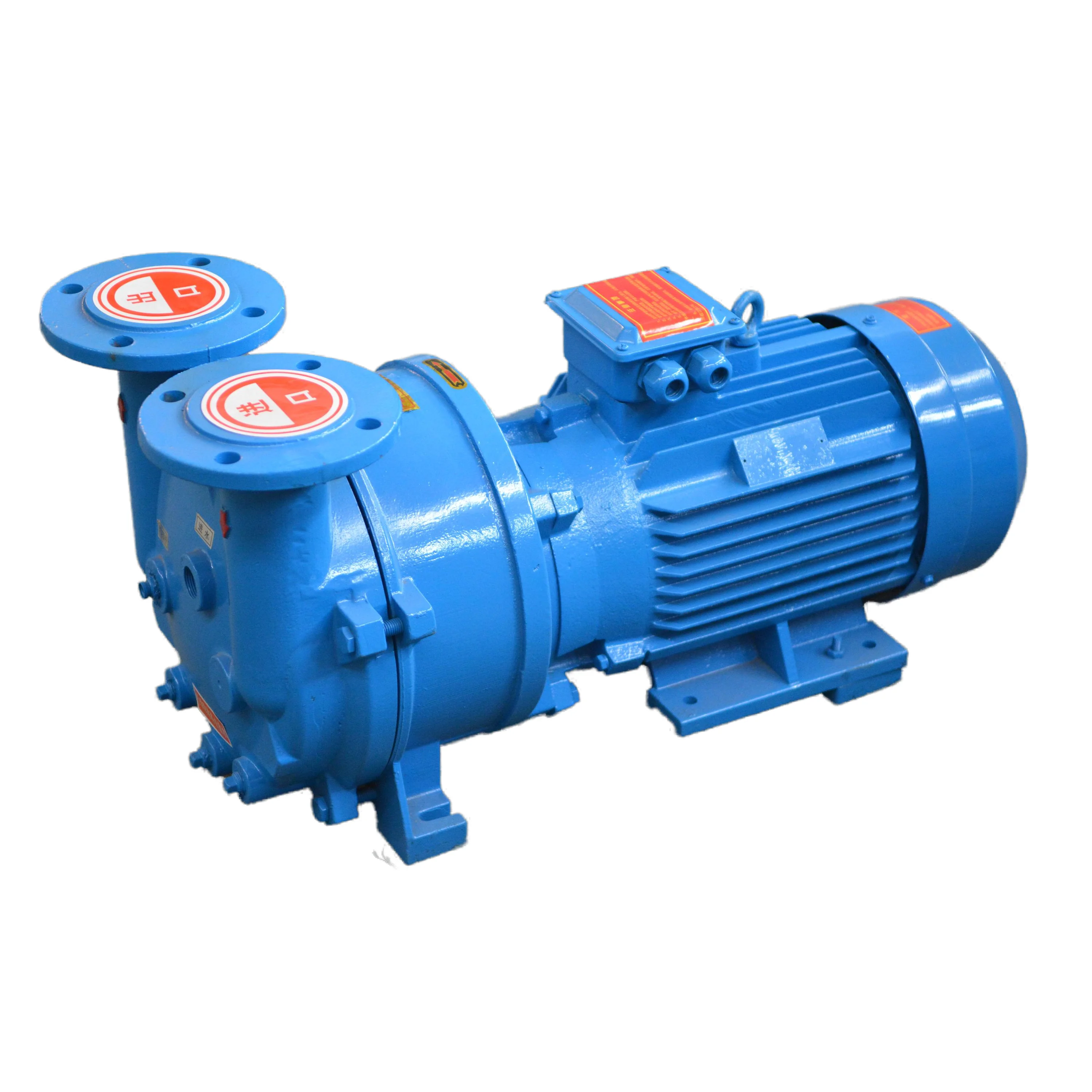 2BV5131 horizontal liquid ring single stage vacuum pump energy saving electric high pressure stainless steel fully enclosed