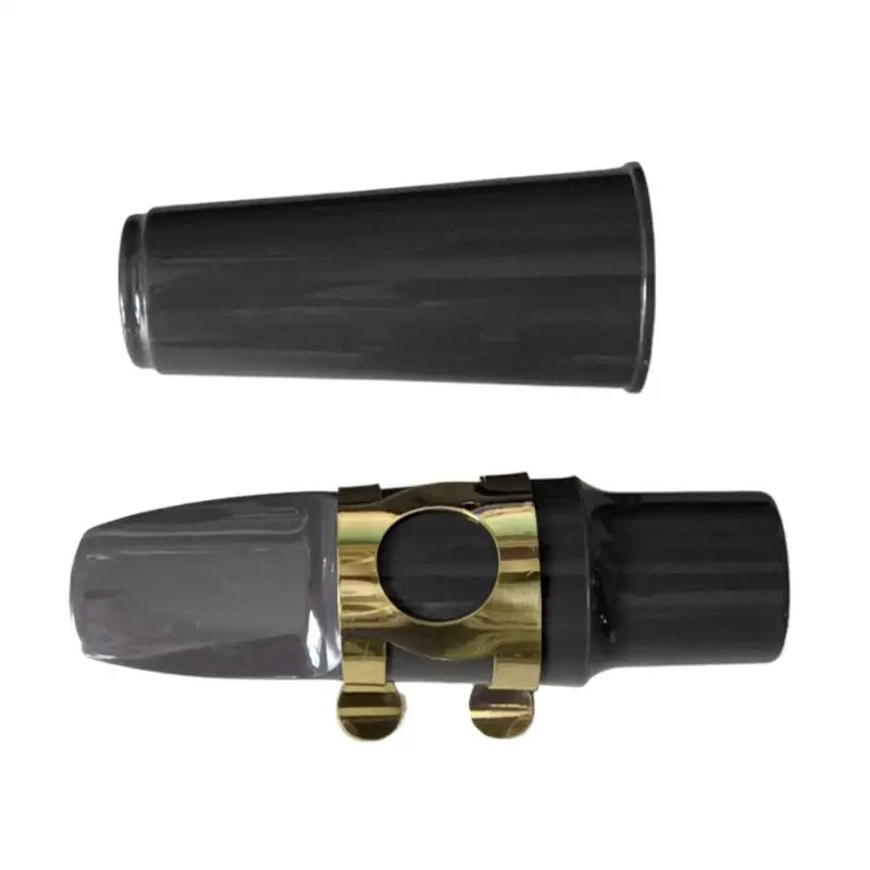 Alto Sax Mouthpiece Woodwind Instrument Mouthpiece With Ligature And Cap Portable Mouthpiece For Alto Saxophone Use Replacement