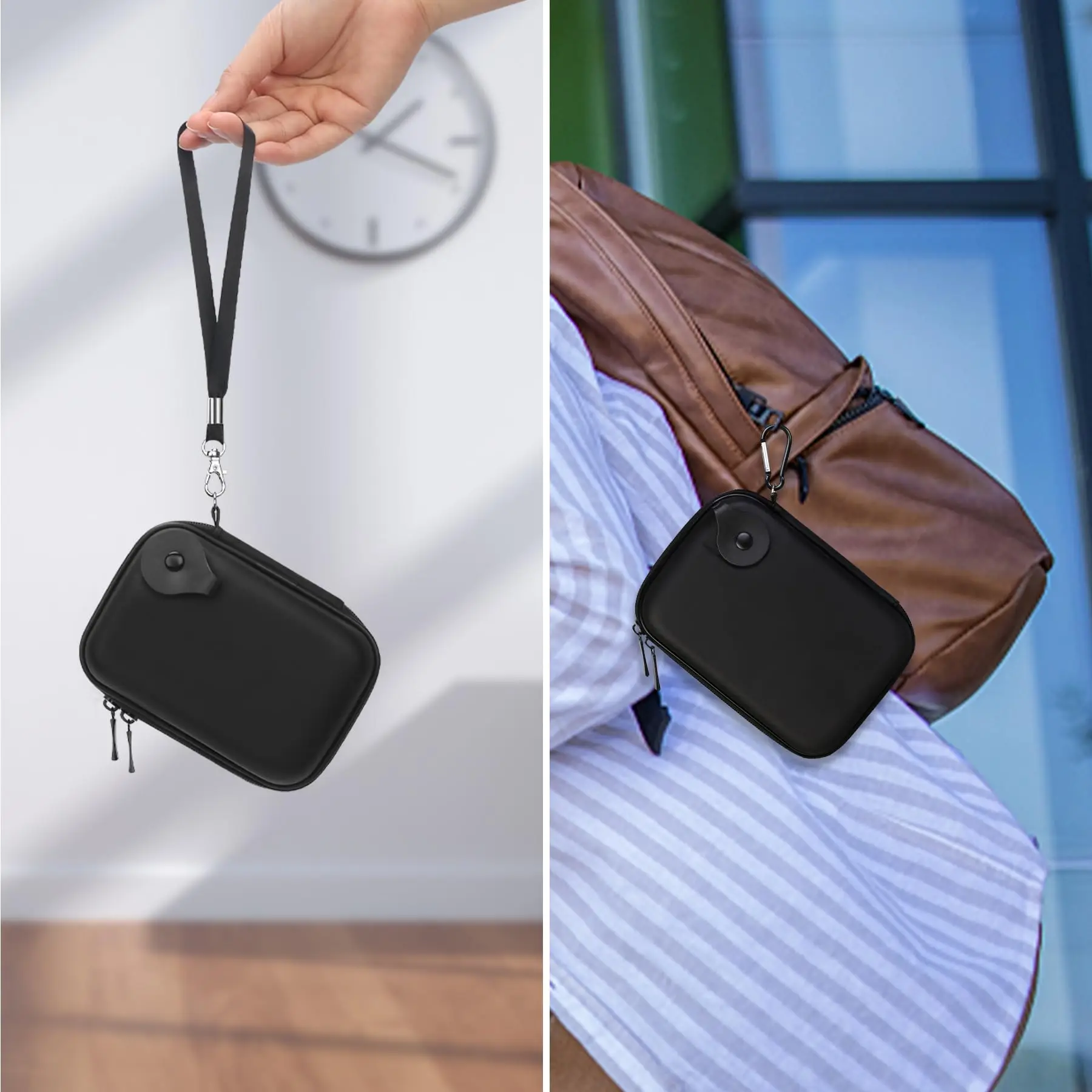 حقيبة حمل القرص الصلب لـ Toshiba Canvio Basics/Canvio Flex/Advance/Gaming محرك الأقراص الصلبة الخارجي المحمول 1 تيرا بايت 2 تيرا بايت 3 تيرا بايت 4 تيرا بايت