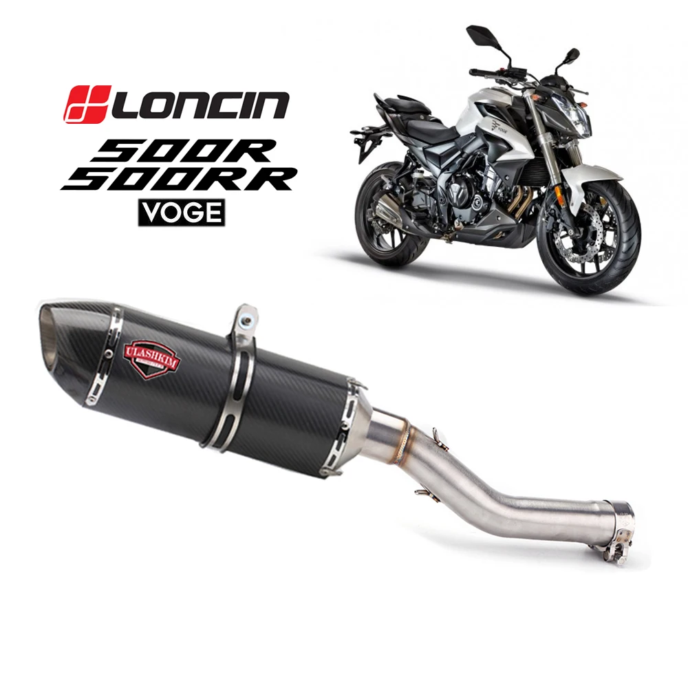 

Motorcycle Exhaust For Voge LX500R LX500RR LONCIN 500R RR Muffler Exhaust Escape