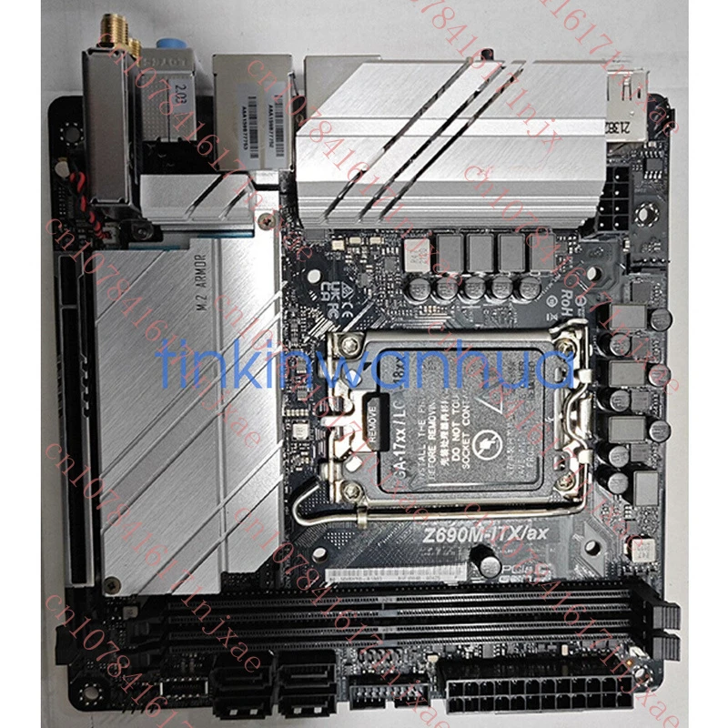 

Используется для материнской платы ASRock Z690M-ITX/ax LGA 1700 DDR4 2 × M.2 4 × SATA III Mini-ITX.