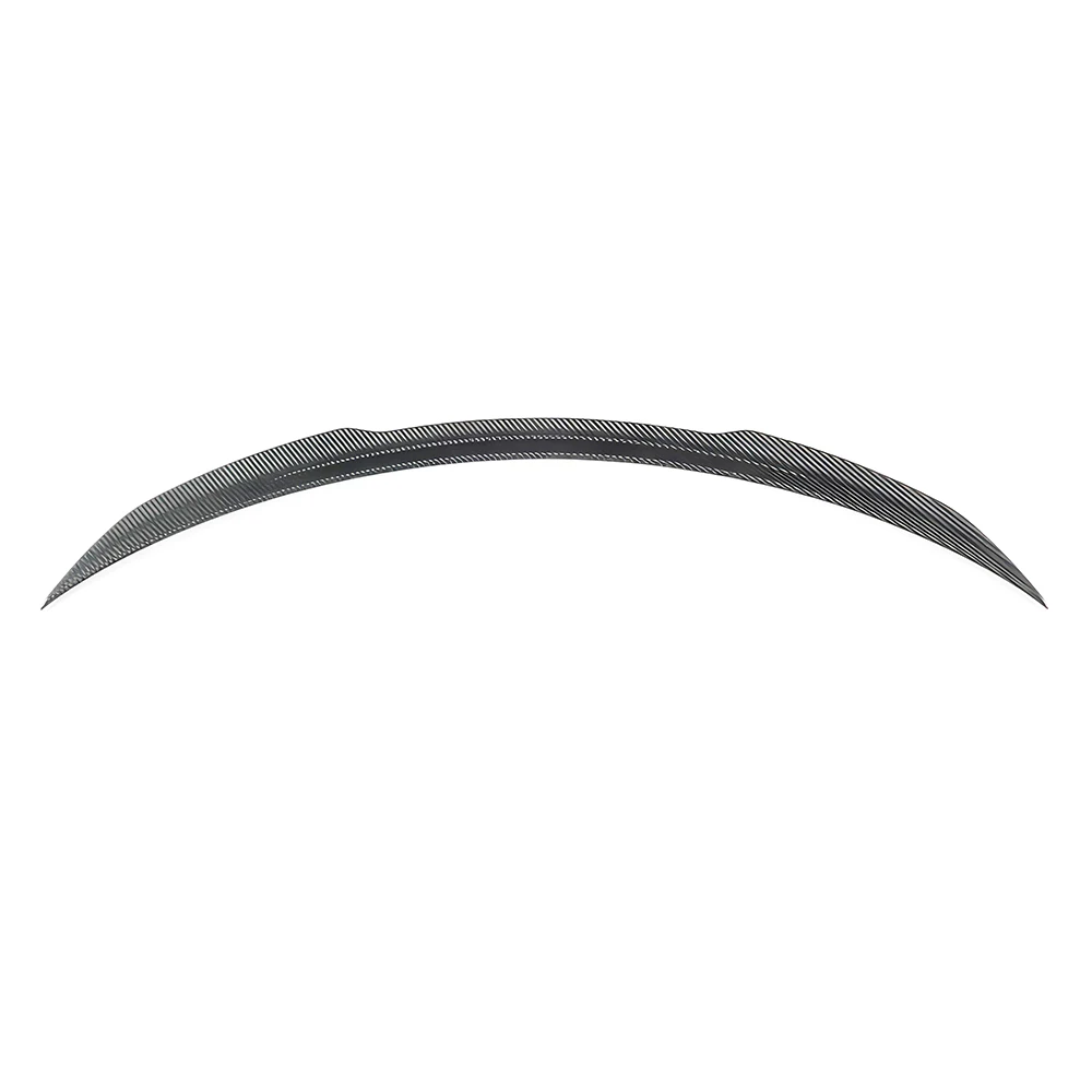 Dry Carbon Fiber Rear Trunk Spoiler Wing Lip Bootlid For 18-23 Mercedes Benz W177 A Class Sedan 4Dr A35 A45 X Style Decktail