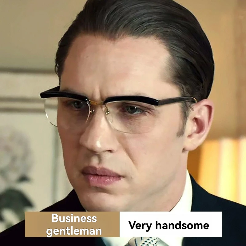 أسطورة توم هاردي نفس النمط النظارات الإطار الرجعية مجلس نظارات وسيم دعوى البلطجة نظارات الإطار 1053 بالجملة