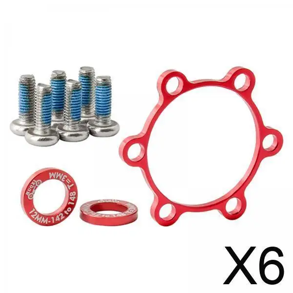 

Durable Aluminum Alloy Bicycle Hub Adapter Boost Spacer Washer Kit for Front 15x110 Rear 12x148 Mountain Road Bike