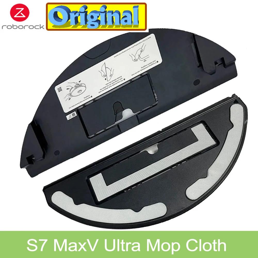 Original Roborock S7 MaxV Ultra Mop Cloth Bracket AccessorieS7 MAXV Plus S7 Pro Ultra Mop Holder Mop Mount Bracket Board Cleaner