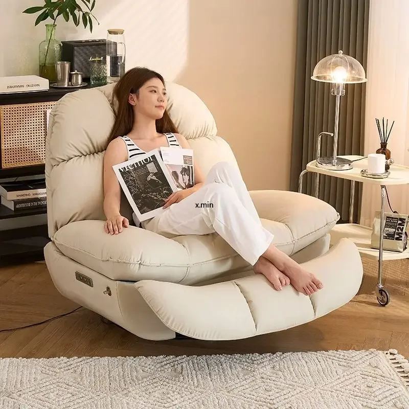 Lazy Sofa Can Sleep and Lie Down First-class Leisure Sofa Electric Intelligent Multifunctional Living Room Single Person Sofa