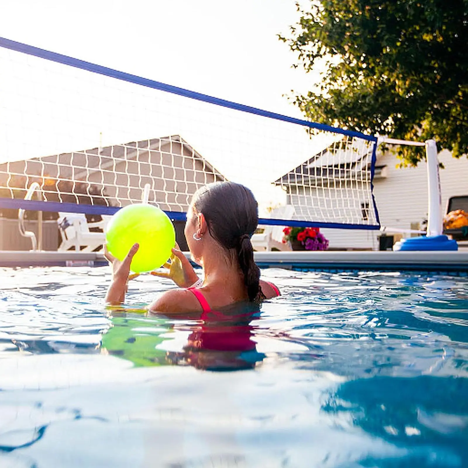 rede-de-volei-para-piscina-malha-de-poliester-facil-instalacao-para-atividades-familiares-na-praia