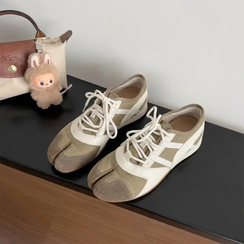 

2026 New Women's Shoes Exquisite Japanese Style Casual Shoes for Woman Fashion Lace Chunky Sneakers Designer Shoes Zapatos Mujer