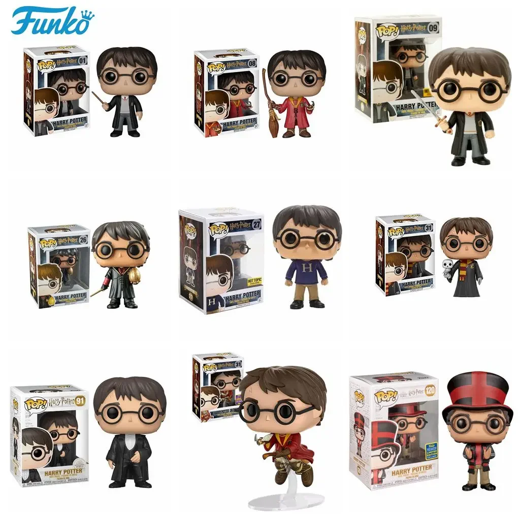 Rock-bottom Price Funko Pop Harried Potters 31# 120# 09# 08# 01# 27# 91# 26# PVC Vinyl Figure Hot Topic Collectible Model Toys