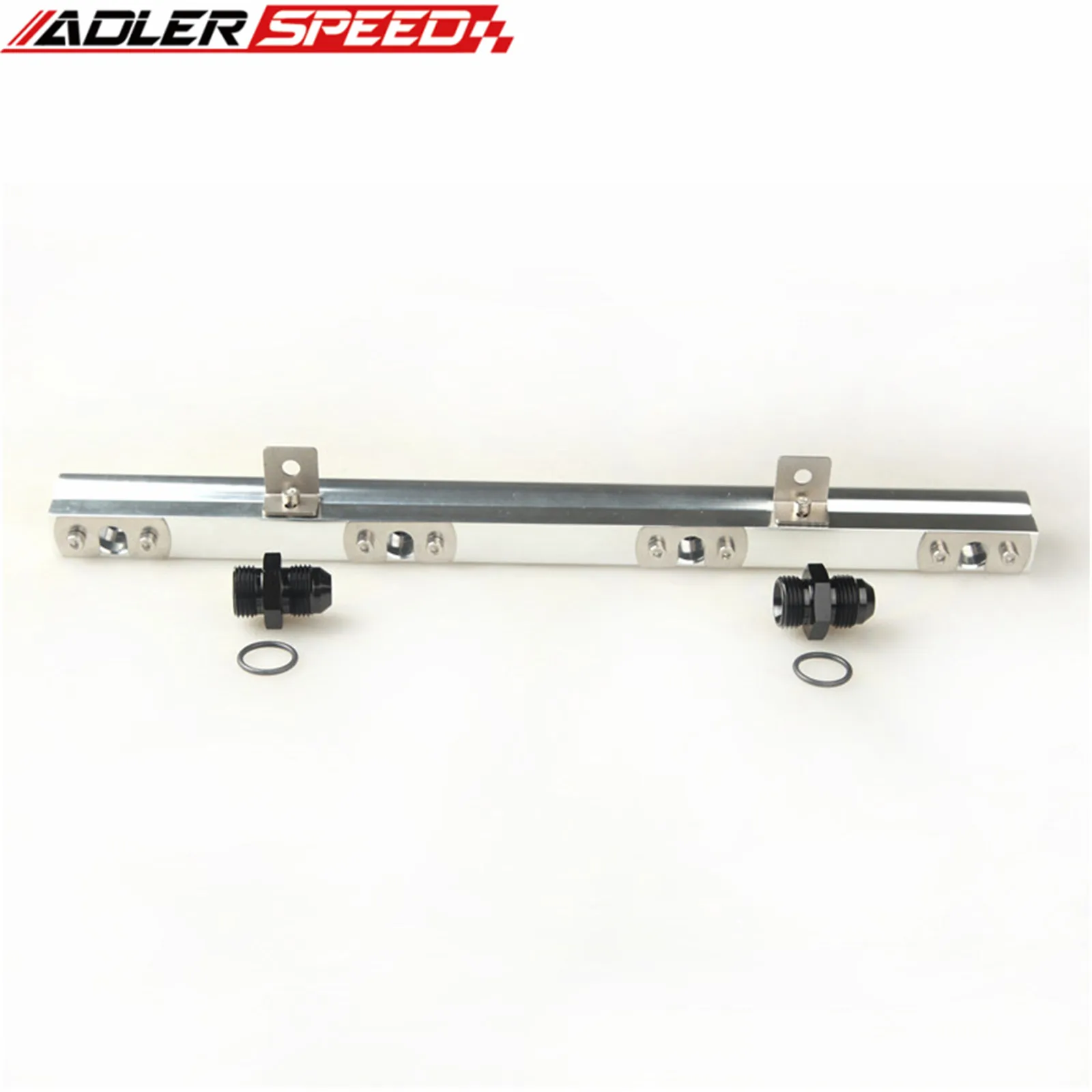 Kit de inyector de riel de combustible para Volvo 240 740 940 CNC, aluminio, alto flujo, azul/rojo/Negro/plateado