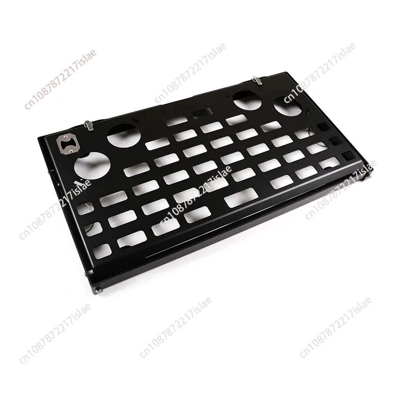 For  Defender 2020-23 Car Accessories Aluminum Alloy Black Off-Road Travel Car Tailgate Table Back Door Foldable Shelf