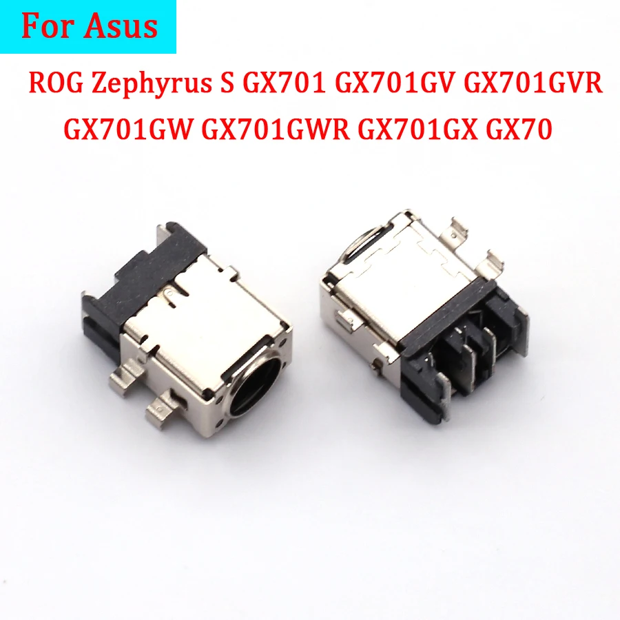 1-10pcs DC Power Jack For Asus ROG Zephyrus S GX701 GX701GV GX701GVR GX701GW GX701GWR GX70 DC Connector Laptop Socket Replacemet