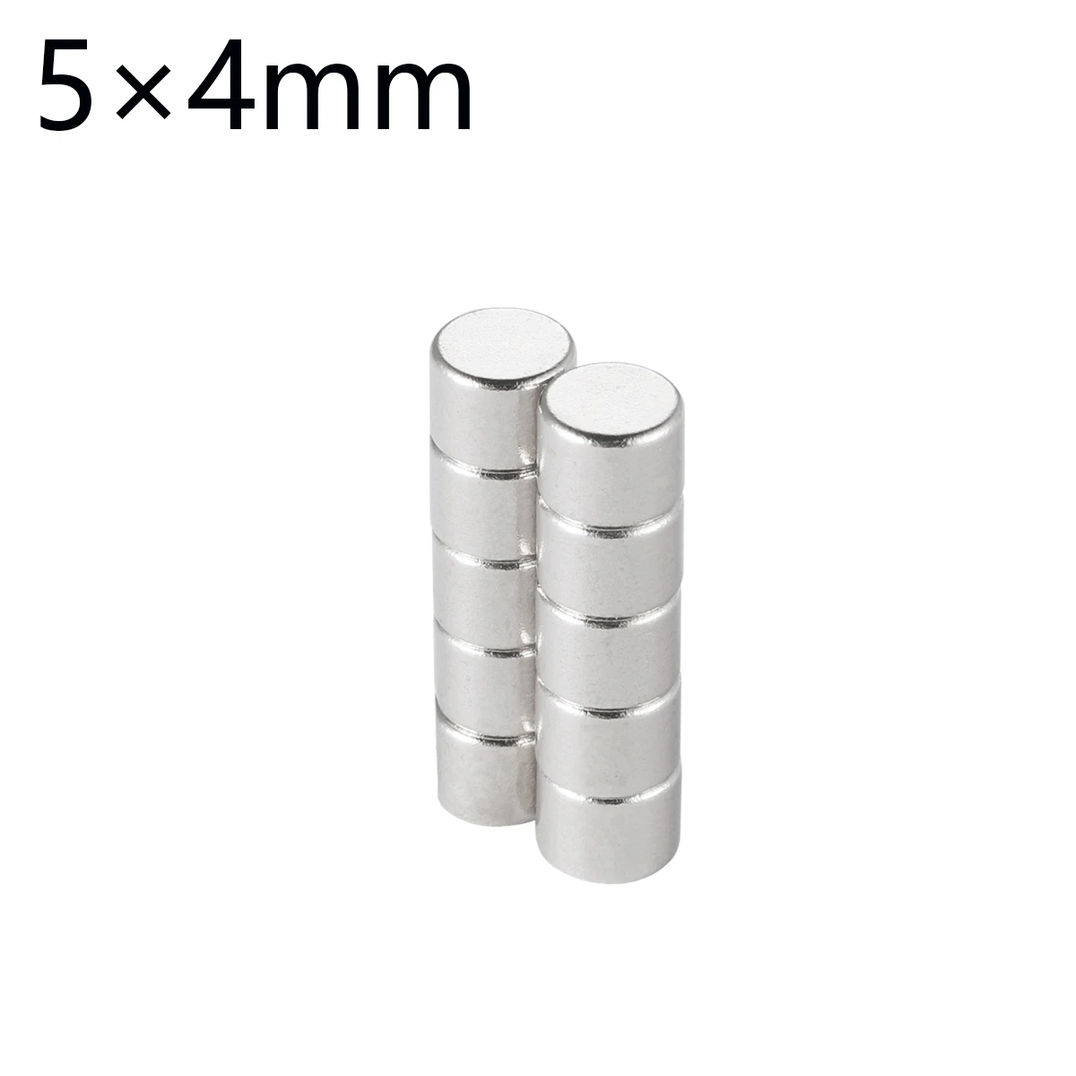 20~300pcs 5x4mm Neodymium Magnets Small Discs N35 Rare Earth Permanent For Magnetic Sticker Fridge Magnets Photos Wall DIY 5*4mm