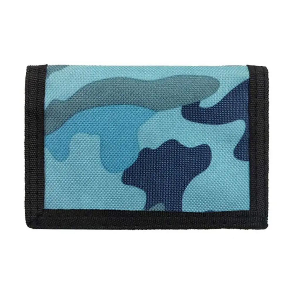 Cartera Delgada Multifuncional de Moda, Monedero Clásico de Viaje para Exteriores, para Hombre y Mujer, con Cierre, Triple Pliegue, Deportiva